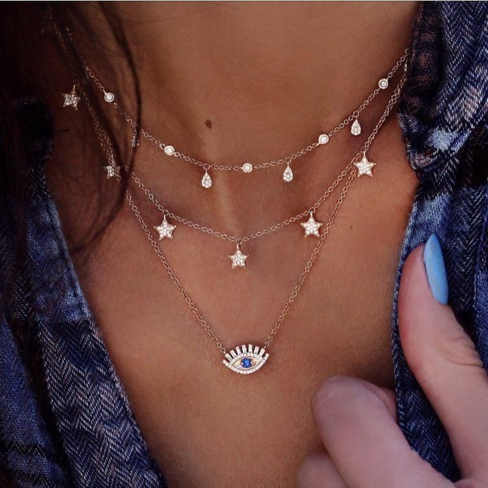 Eye Gaze Necklace